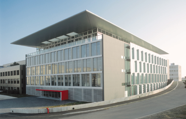 Exterior view of the BC Building